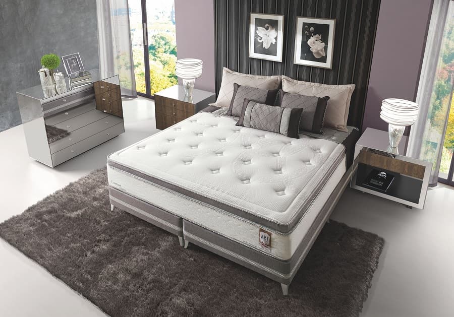 Cama Box Queen Herval Comfort Master