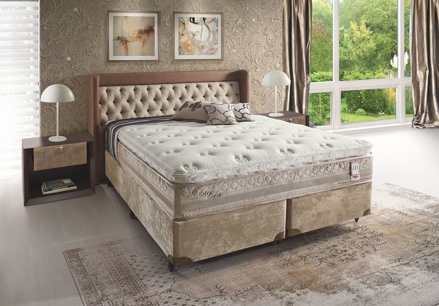 Cama Box Queen Herval Extra Comfort