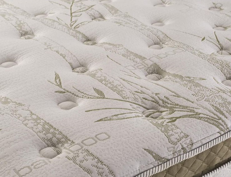 Cama Box Queen Imperatore Eco Bamboo - Tecido Colchão